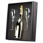 Bottega, Gold Brut, Prosecco DOC, gift box with 2 glasses